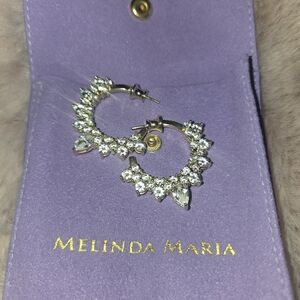 Melinda Maria  Hoop Earrings